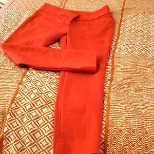 Red LOFT Marisa pants